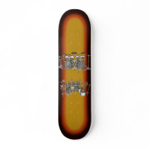 10 Piece Drum Kit: 3D Model: Custom Skateboard