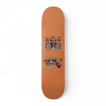 10 Piece Drum Kit: 3D Model: Custom Skateboard