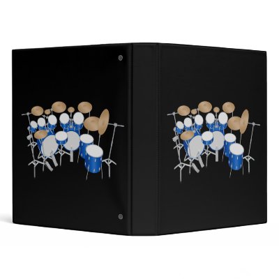 10 Piece Drum Kit: Custom Binder by spiritswitchboard