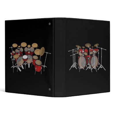10 Piece Drum Kit: Custom Binder by spiritswitchboard