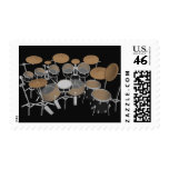 10 Piece Drum Kit: Custom Postage Stamps