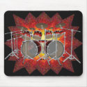 10 Piece Drum Kit & Graphics: Custom Mousepad by spiritswitchboard 10 Piece Drum Kit & Graphics: Custom Mousepad