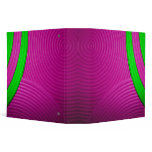 10 Pink & Green 2" Avery Binder