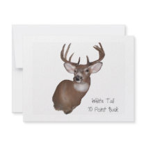 10 Point Buck Custom Announcement
