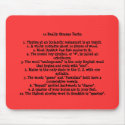 10 Really Strange Facts mousepads