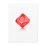 10-sided Die Post Cards