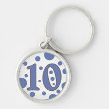 10-Ten Keychain