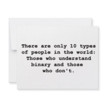 10 Types of People Custom Announcements