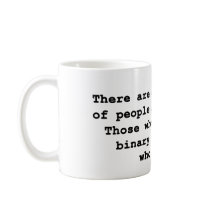 10 Types of People Coffee Mug