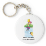 10_Up_the_creek Key Chain