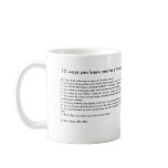 10 ways you know you’re a nursing instructor coffee mug