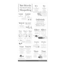 10 Words You Need to Stop Misspelling posters by matthewinman 10 Words You Need to Stop Misspelling posters