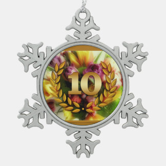 10 year anniversary ornaments keepsake ornaments zazzle 10 year anniversary ornaments keepsake ornaments zazzle