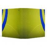 10 Yellow & Blue 1.5" Avery Binder