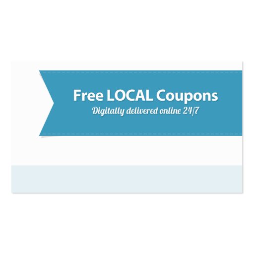 10LocalCoupons.com Business Card (back side)
