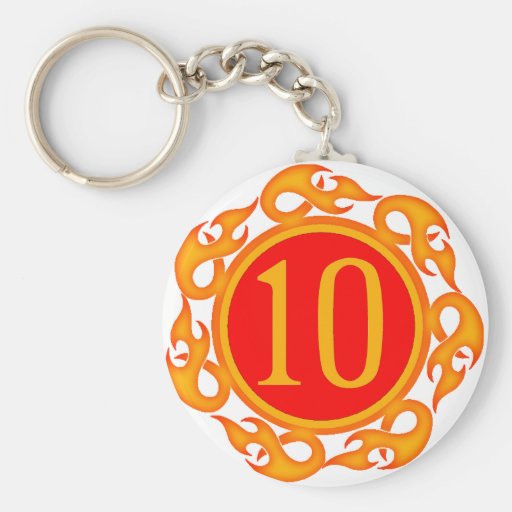 10mos regalos de cumpleaños el flamear llavero personalizado