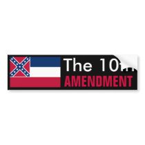 10th Amendment Bumper Sticker