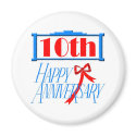 10th anniversary 2 magnets