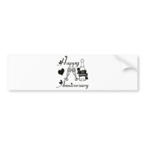 10th. Anniversary Bumper Stickers