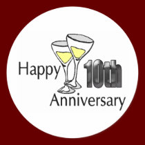 10th anniversary stickers by wedding_anniversary 10th anniversary stickers