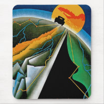 10th Automobile Rally de Monte Carlo Mouse Pads