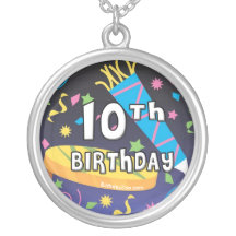 10th Birthday Custom Necklace
