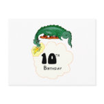 10th Birthday Dragon Post Cards