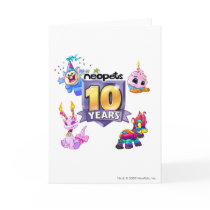 10th Birthday Logo cards