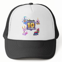 10th Birthday Logo hats