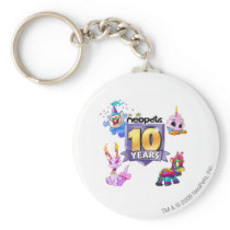 10th Birthday Logo Key Chain