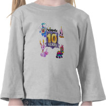 10th Birthday Logo t-shirts