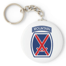 10th Mountain Division Key Chains