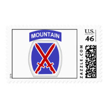 10th Mountain Division Patch Stamps