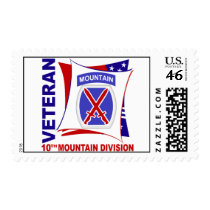10th Mountain Division Veteran Postage Stamp