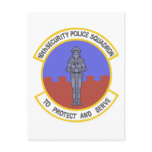 10th Security Police Squadron Postcard
