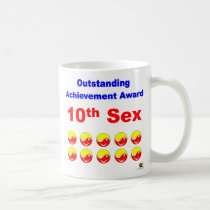 10th SEX - Outstanding Achievement Award mugs