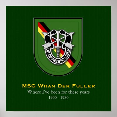 10th SFG-A 7 Germany Poster by usa_sf