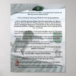 10th special forces group flash creed poster vets 10th special forces group flash creed poster vets