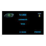10th special forces group vets flash business Card 10th special forces group vets flash business Card
