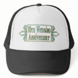 10th wedding anniversary 3t trucker hats