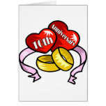 10th Wedding Anniversary Gifts Card