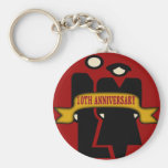 10th Wedding Anniversary Gifts Keychains