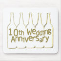 10th wedding anniversary ht mousepads