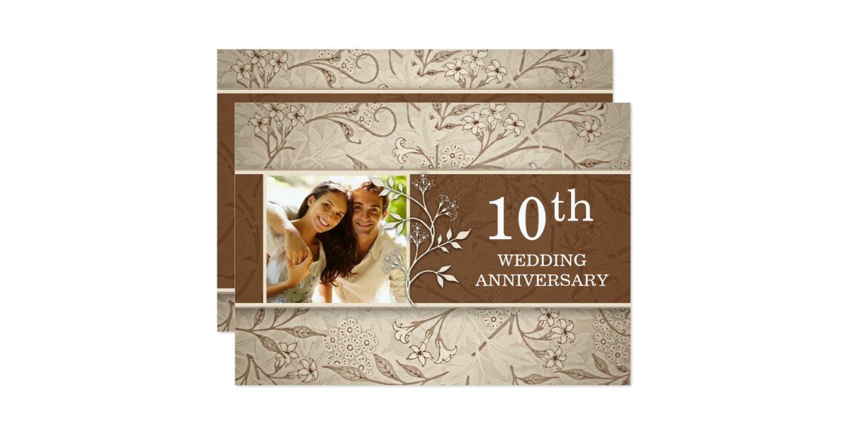 10th wedding anniversary invitation wording 10th wedding anniversary photo invitations zazzle 10th wedding anniversary invitation wording 10th wedding anniversary photo invitations zazzle