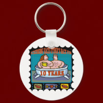 10thweddinganniversaryb5 keychains by wedding_anniversary 10thweddinganniversaryb5 keychains