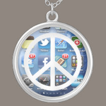 10x10SapphRd, BigPeaceSym2blk2 necklaces