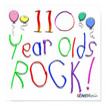 110 Year Olds Rock ! posters