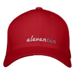 1110 FITTED HAT EMBROIDERED BASEBALL CAP