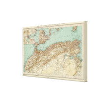 112 Morocco, Algeria, Tunisia Gallery Wrapped Canvas