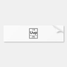 115 Ununpentium Bumper Sticker